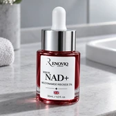 Renoviq NAD serum, individual editorial product photography